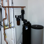 Kinetico S250 water softener and K5 drinking station installed in Bettendorf