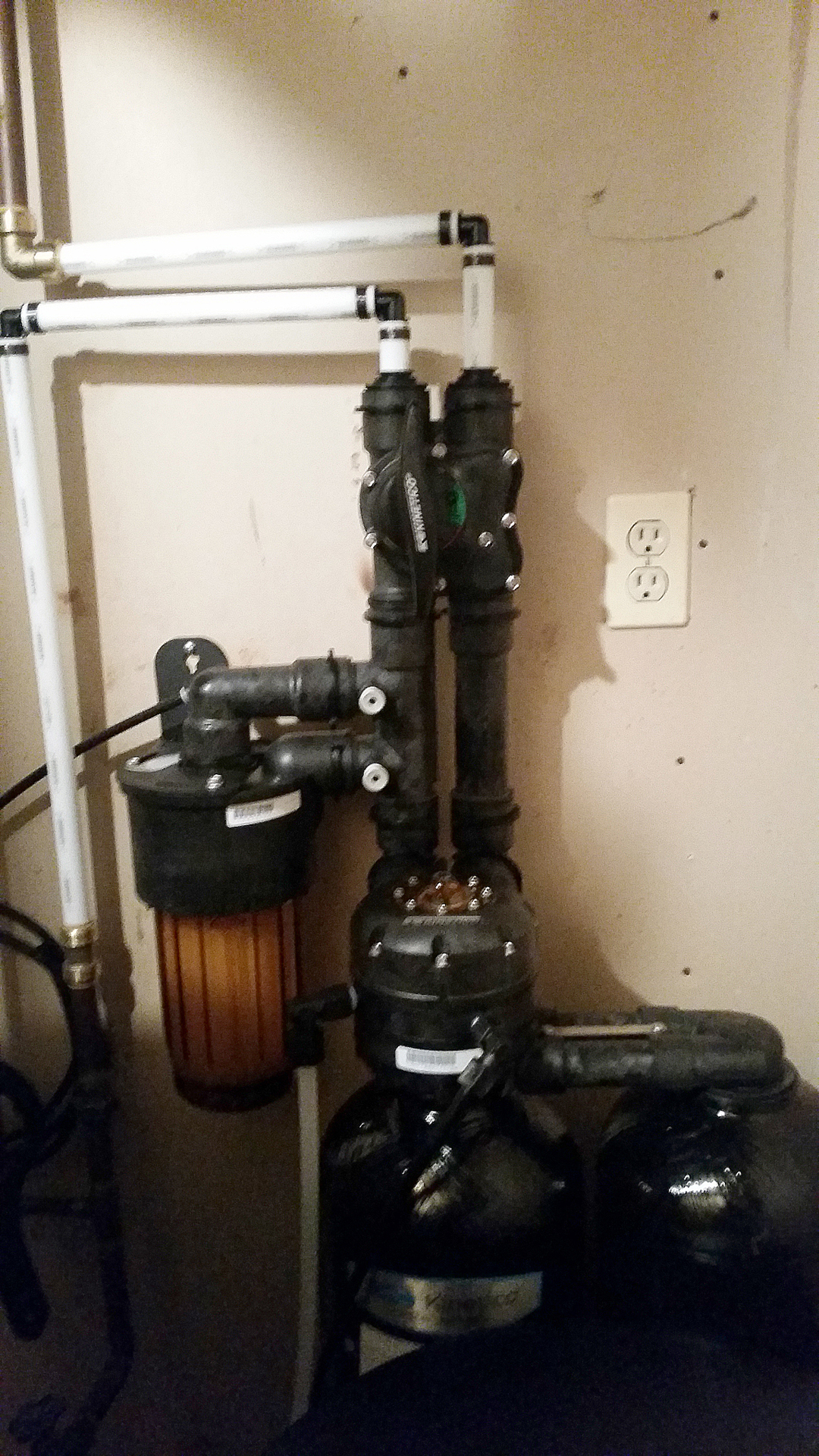Kinetico’s entire home water softener installed in Geneseo, Illinois