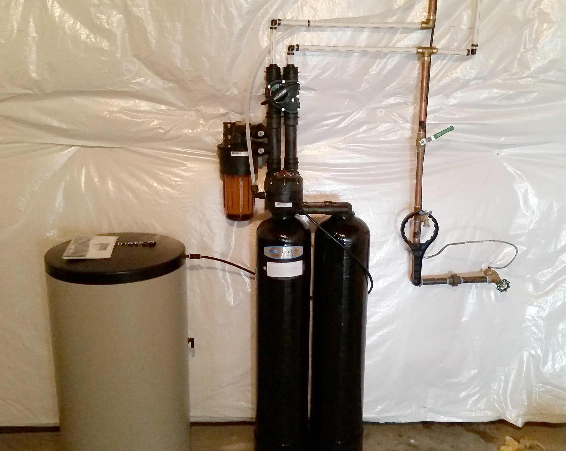 Kinetico's Entire home water softener installed in Port Byron, Illinois