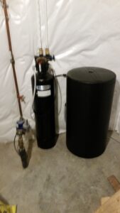 Kinetico Home Water Softener installed in Bettendorf, Iowa.
