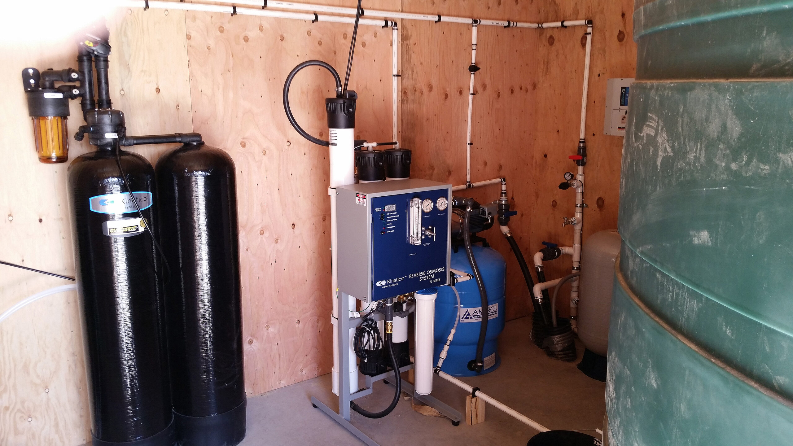 Industrial Reverse Osmosis (RO) System at Otter Creek Farms in Wilton, Iowa