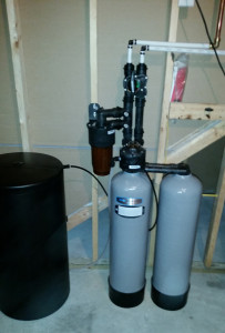 Installation of a new Kinetico system in Port Byron, Illinois