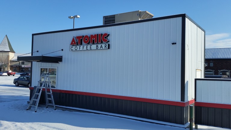 Commercial Reverse Osmosis & Water Softener at Atomic Coffee Bar in Davenport, Iowa