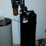 Residential Kinetico water softener installed in Bettendorf, Iowa