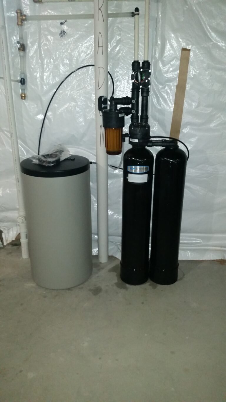 Kinetico water softener installation in Coal Valley, Illinois