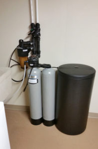 Kinetico water softener installed in a home in Matherville, Illinois