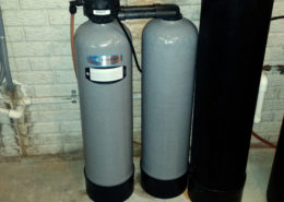 New Kinetico water softener installed in Leclaire, Iowa