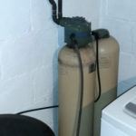 40 year old Kinetico water softener in the home of Harvey and Carol Klindt in Bettendorf, Iowa. They had never had any service performed on the system.