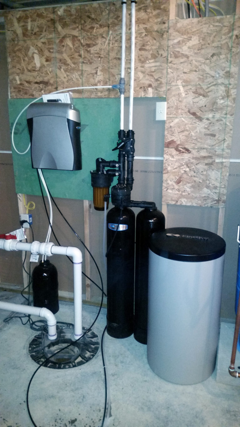 Kinetico water softener & drinking water system installed in Bettendorf, Iowa