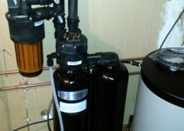 A new Kinetico softener installed in Bettendorf