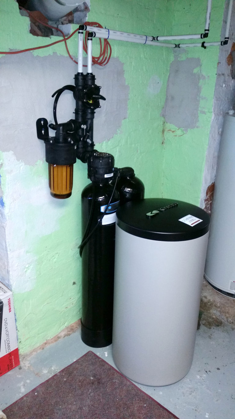 A New Kinetico Softener System was Installed in Geneseo, Illinois