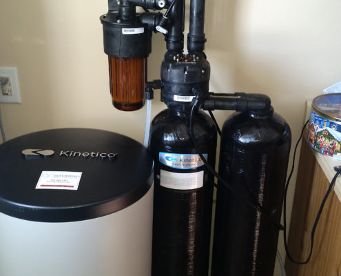 Replaced a Water Boss water softener with this Kinetico water softener