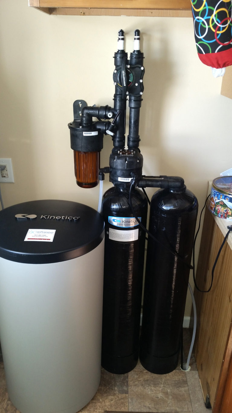 Upgraded a Water Boss Water Softener by Removing it and Installing a Kinetico system in Galesburg, Illinois