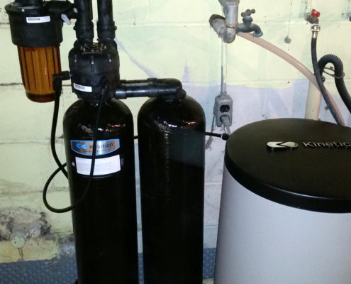 Upgraded Kinetico water softener in Buffalo Prairie, Illinois