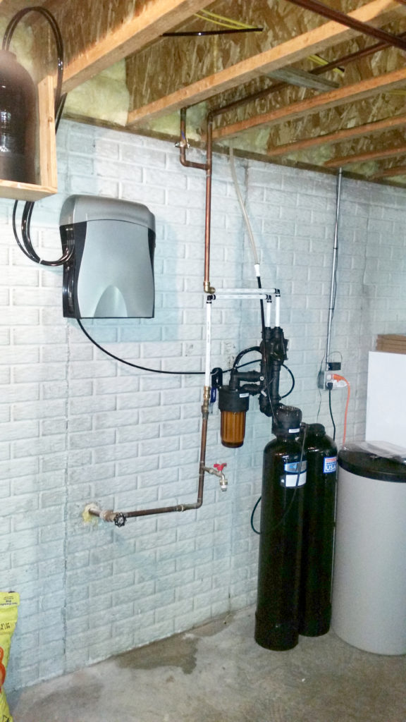 New Kinetico softener and drinking water system installed in Milan, Illinois. The water softener that was removed was only 1 year old!