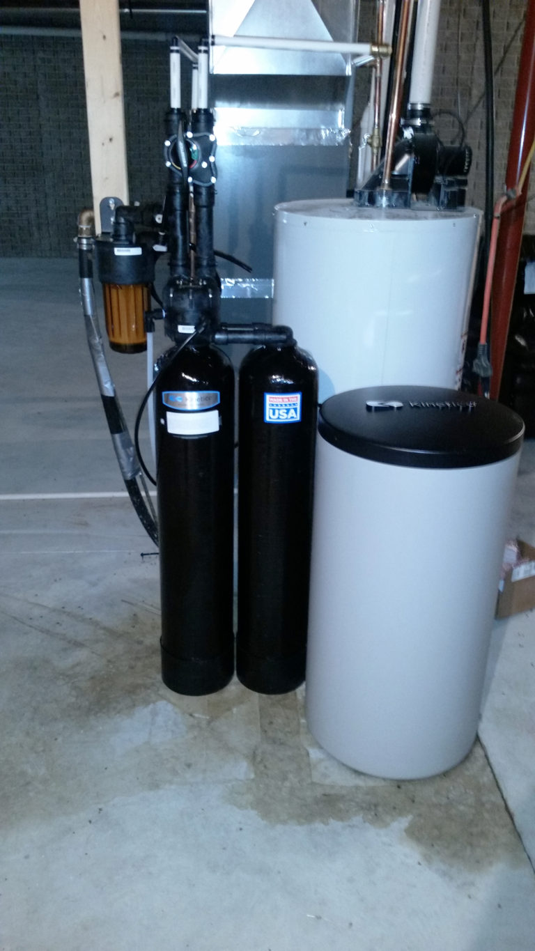 Owners of Sandbur City Layers chicken farm install Kinetico water softener at home