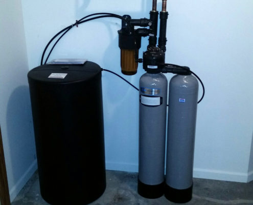 Another new Kinetico water softener installed in Davenport, Iowa