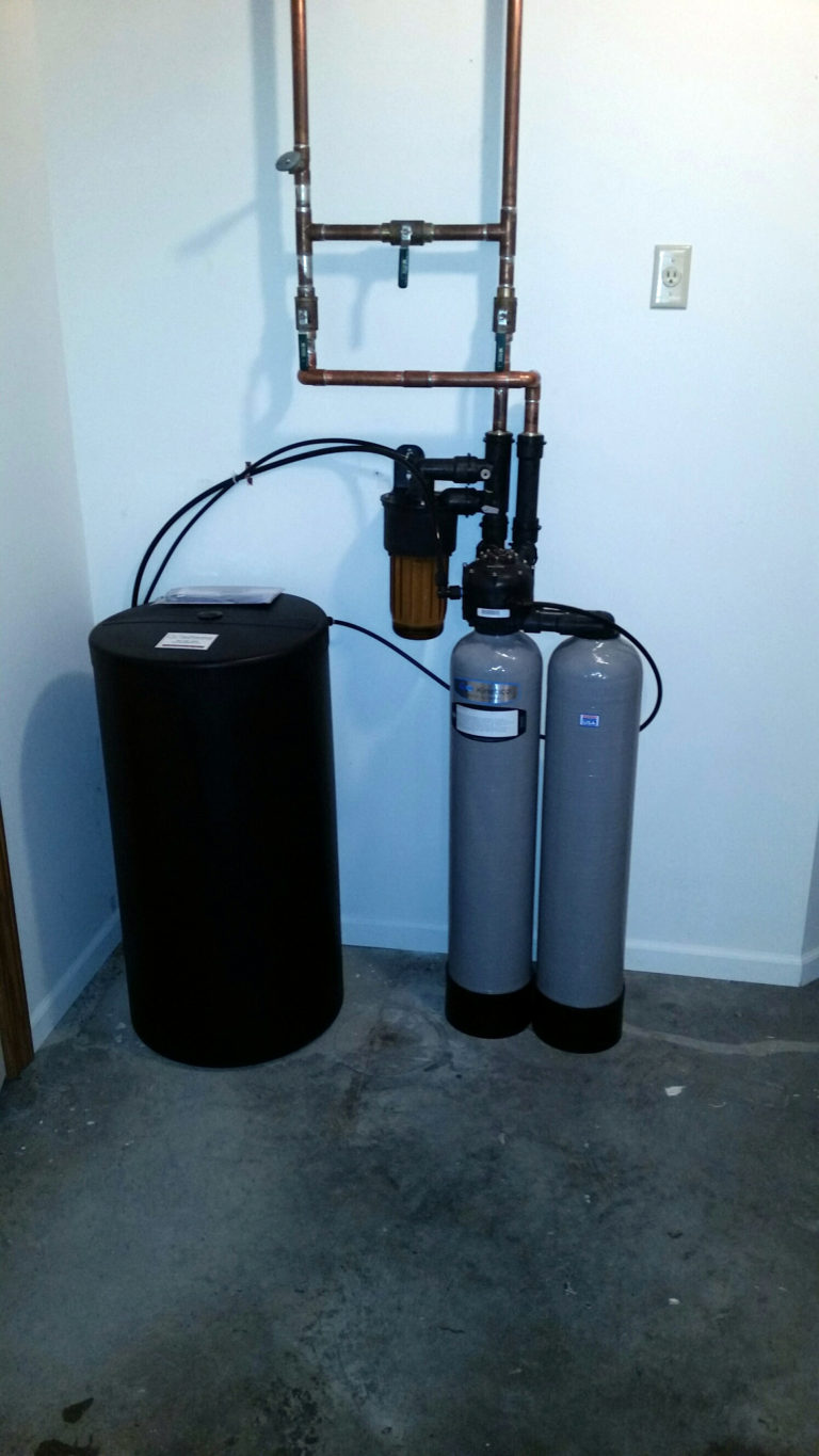 Kinetico water softener installed in Davenport, Iowa