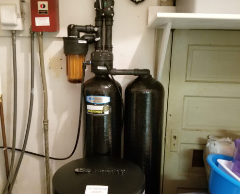New water softener at the Buddhist Association of the Quad Cities
