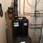 This Kinetico water system replaced a 3 year old Culligan that was still letting iron through