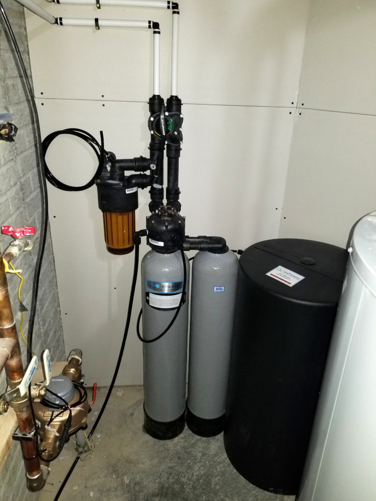 Bettendorf customer with soft water provided by QC Soft Water and Kinetico