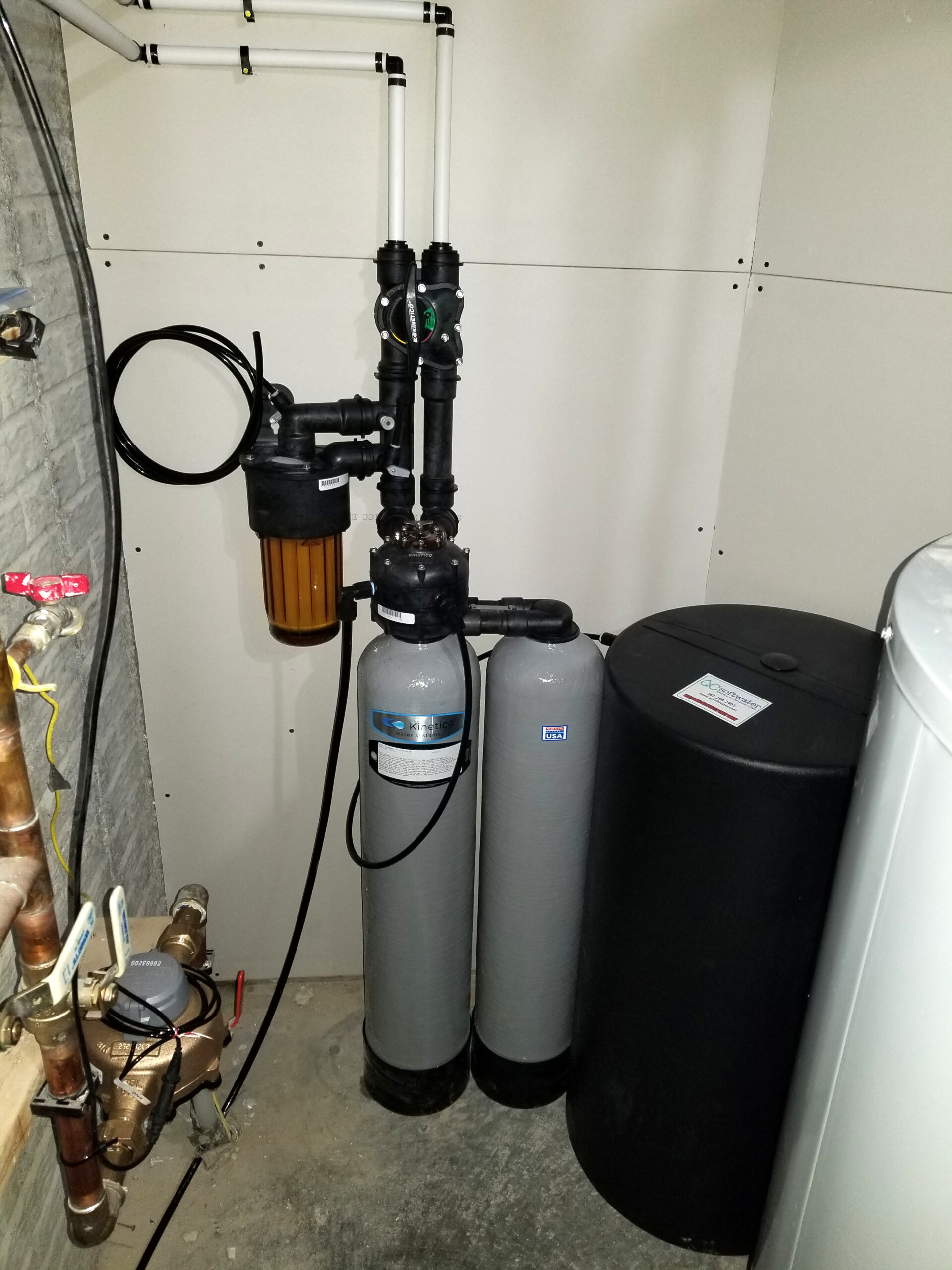 Customer in Bettendorf will be starting off the new year right with soft water provided by QC Soft Water and Kinetico