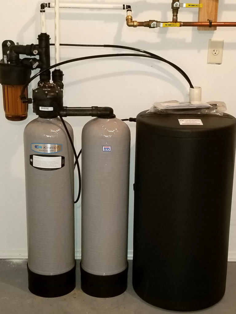 New Kinetico water softener system in Port Byron, Illinois