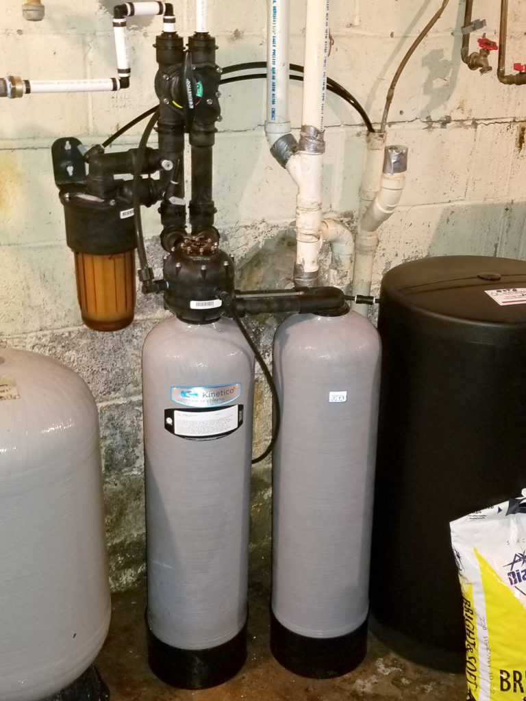 Kinetico water softener for a Customer in Clinton County, Iowa
