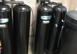 New Water Softeners at Laundromania in Coralville, Iowa