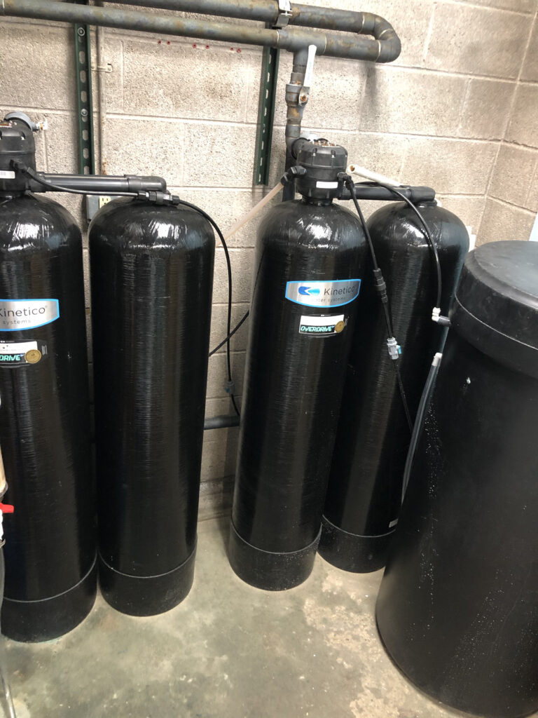 Laundromat Water Softener System at Laundromania in Coralville, IA