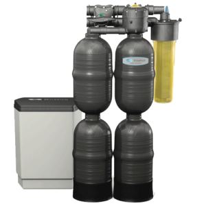The Kinetico series water softener.