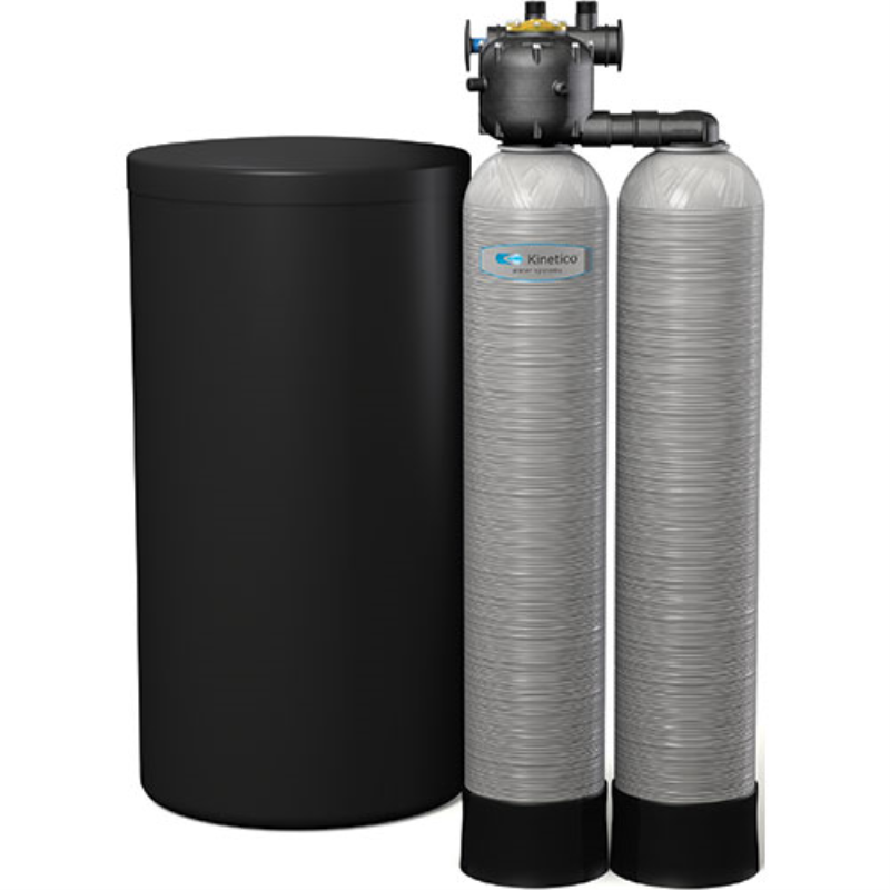 The Kinetico signature series water softener.
