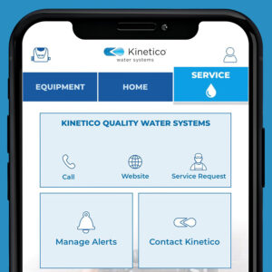 Kinetico Mobile App for Repair, Service and Maintenance