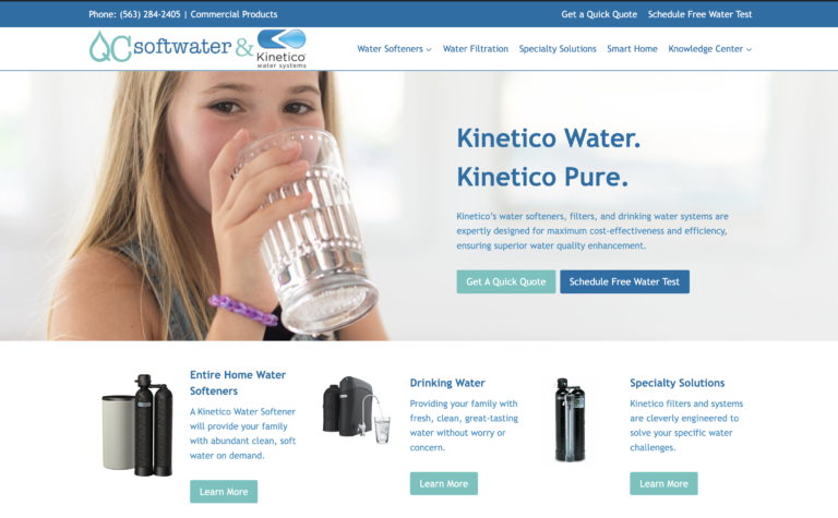 Kinetico: Water softener, filtration, drinking systems: Quad Cities