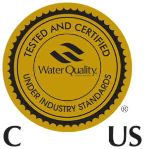 WQA Certification - Gold Seal - United States & Canada